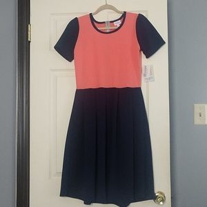LuLaRoe Amelia dress with pockets